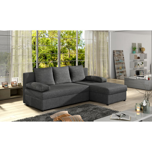 Ivy Bronx Akoya Reversible Corner Sofa Bed Wayfair.co.uk